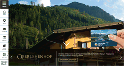 Desktop Screenshot of oberlehenhof.at