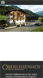 Mobile Screenshot of oberlehenhof.at